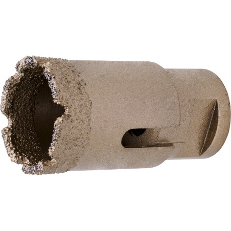 Otwornica z nasypem diamentowym 32 mm, M14, diament lutowany