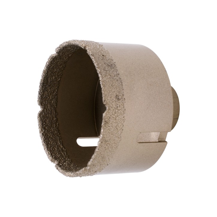 Otwornica z nasypem diamentowym 68 mm, M14, diament lutowany Otwornica z nasypem diamentowym 68 mm, M14, diament lutowany
