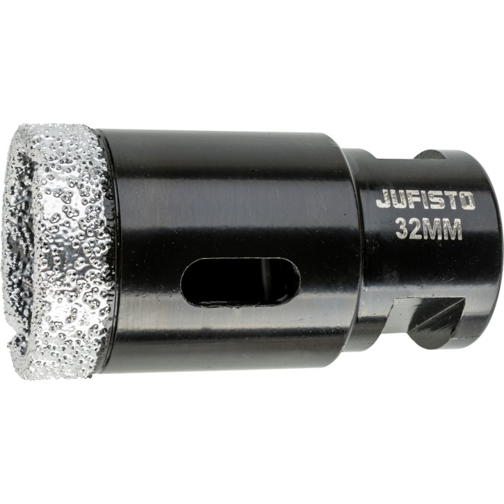 Otwornica z nasypem diamentowym 32 mm, M14, diament lutowany