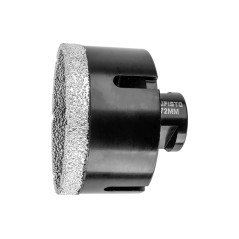 Otwornica z nasypem diamentowym 72 mm, M14, diament lutowany