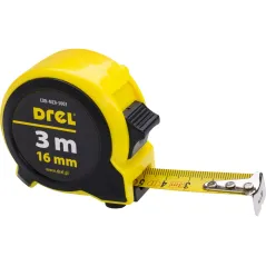 Miara zwijana stalowa 3 m, 16 mm, self lock