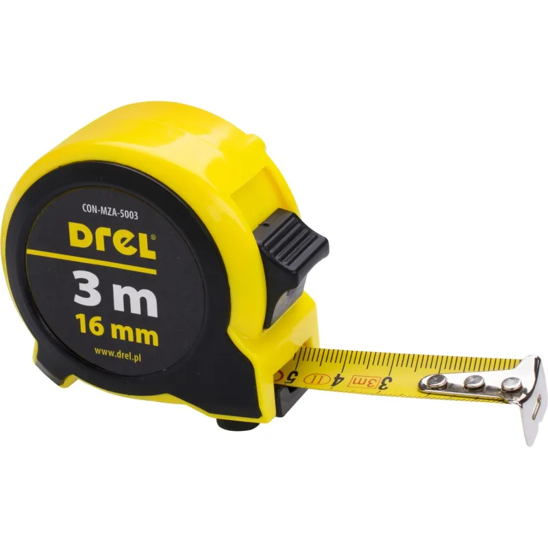 Miara zwijana stalowa 3 m, 16 mm, self lock Miara zwijana stalowa 3 m, 16 mm, self lock