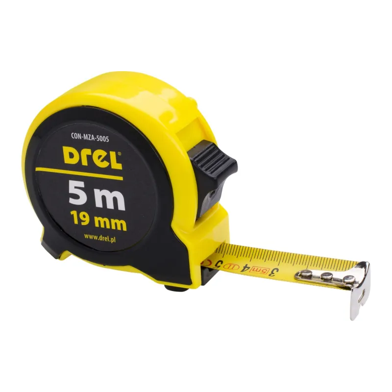 Miara zwijana stalowa 5 m, 19 mm, self lock Miara zwijana stalowa 5 m, 19 mm, self lock