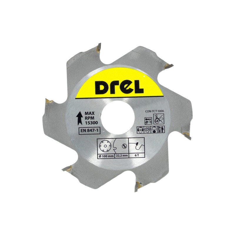 Tarcza do pilarki widiowa 100 x 22.2 mm, 6T