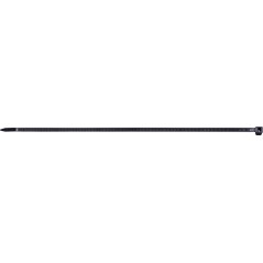 Opaski zaciskowe 7.2 x 380 mm, nylonowe, czarne, 25 szt.