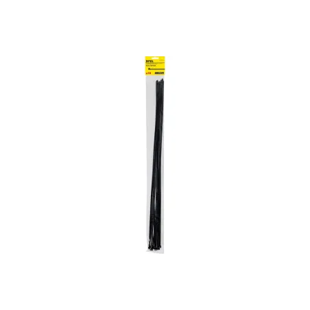 Opaski zaciskowe 9.0 x 720 mm, nylonowe, czarne, 10 szt.