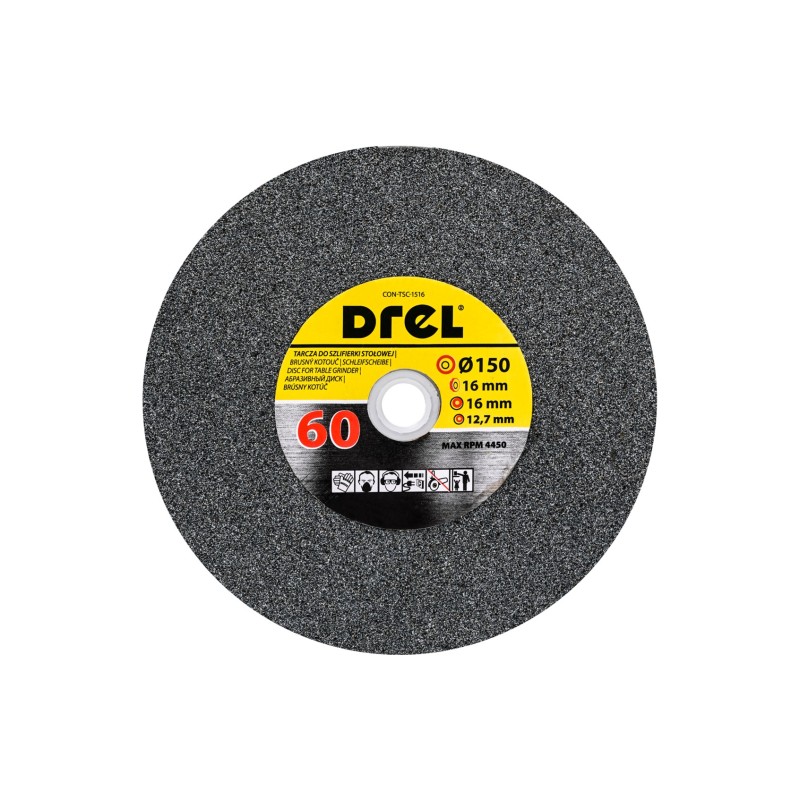 Tarcza szlifierska 150 x 16 x 16 mm, P60