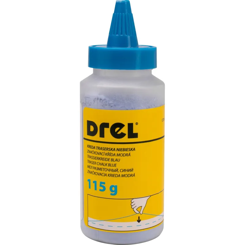 Kreda traserska 115 g, niebieska