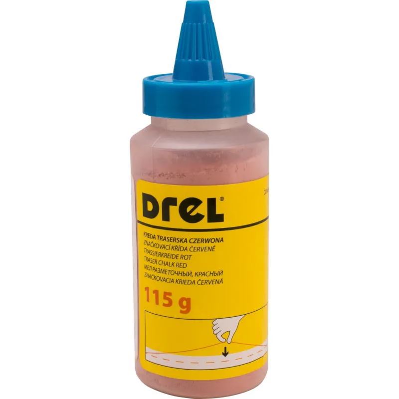 Kreda traserska 115 g, czerwona