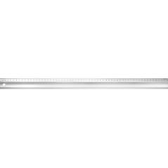 Przymiar liniowy 600 mm, aluminiowy