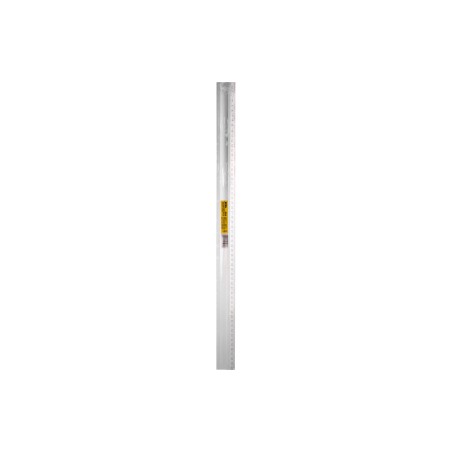 Przymiar liniowy 600 mm, aluminiowy