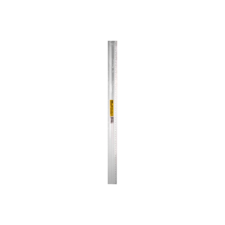 Przymiar liniowy 600 mm, aluminiowy