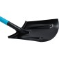 Szpadel prosty, trzonek metalowy, plastikowy uchwyt