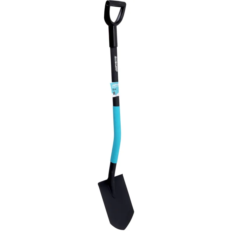 Szpadel szpiczasty, trzonek metalowy, plastikowy uchwyt Szpadel szpiczasty, trzonek metalowy, plastikowy uchwyt