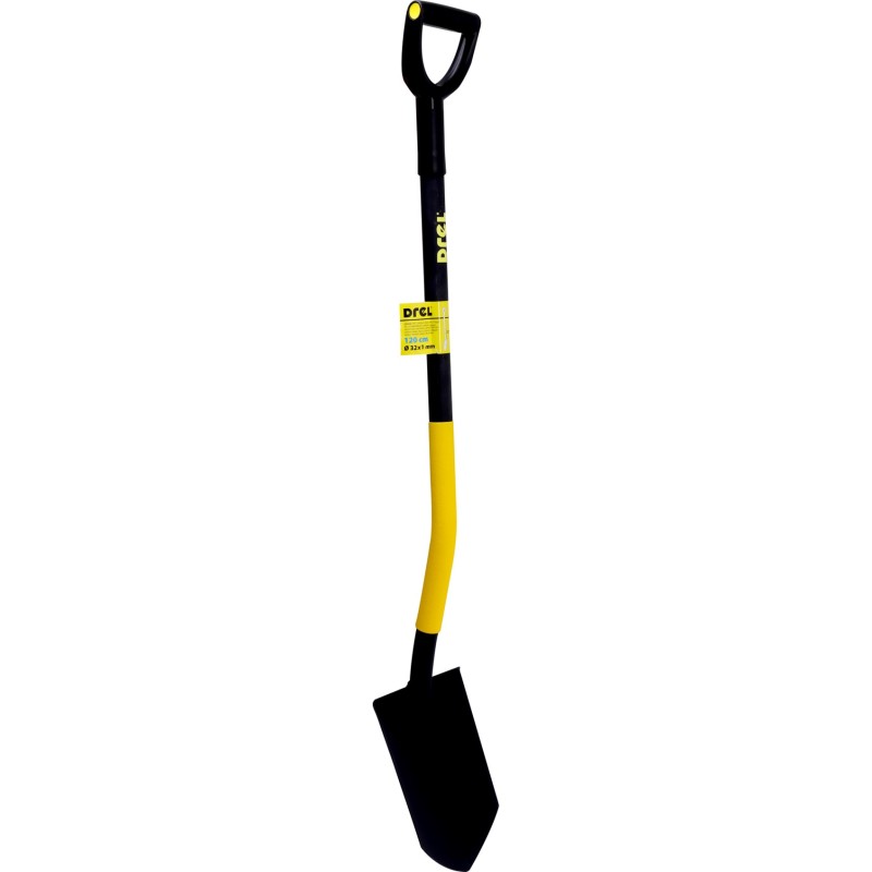 Szpadel szpiczasty, metalowy trzonek, plastikowy uchwyt Szpadel szpiczasty, metalowy trzonek, plastikowy uchwyt