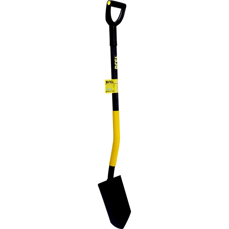 Szpadel szpiczasty, metalowy trzonek, plastikowy uchwyt Szpadel szpiczasty, metalowy trzonek, plastikowy uchwyt