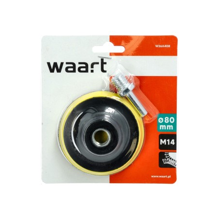 Zestaw dysk z rzepem 80 mm, z adapterem M14
