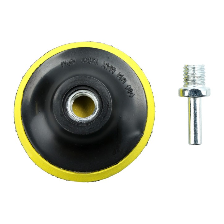 Zestaw dysk z rzepem 80 mm, z adapterem M14