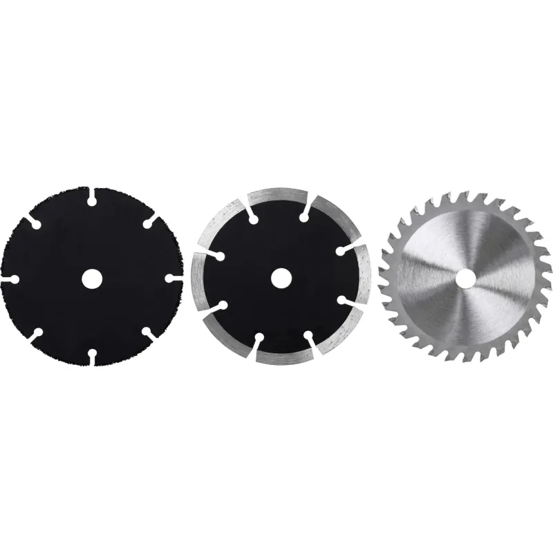 Zestaw tarcz 98 x 11 mm, diamentowa segmentowa, TCT, uniwersalna, 3 szt.