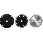Zestaw tarcz 98 x 11 mm, diamentowa segmentowa, TCT, uniwersalna, 3 szt.