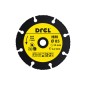 Zestaw tarcz 85 x 15 mm, diamentowa segmentowa, TCT, uniwersalna, 3 szt.