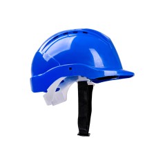 Kask budowlany, niebieski
