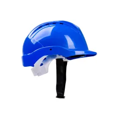 Kask budowlany, niebieski