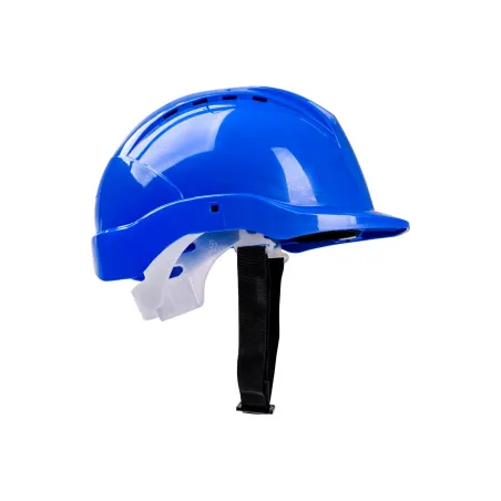 Kask budowlany, niebieski
