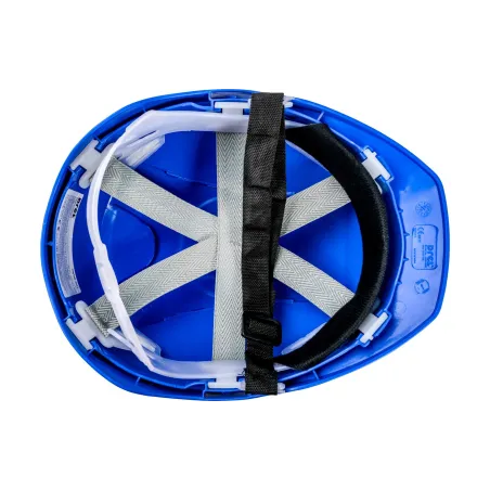 Kask budowlany, niebieski