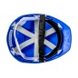 Kask budowlany, niebieski