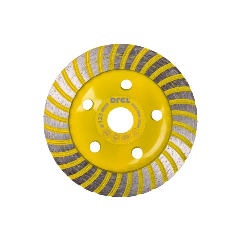 Tarcza diamentowa szlifierska 125 x 22,2 mm, turbo Tarcza diamentowa szlifierska 125 x 22,2 mm, turbo