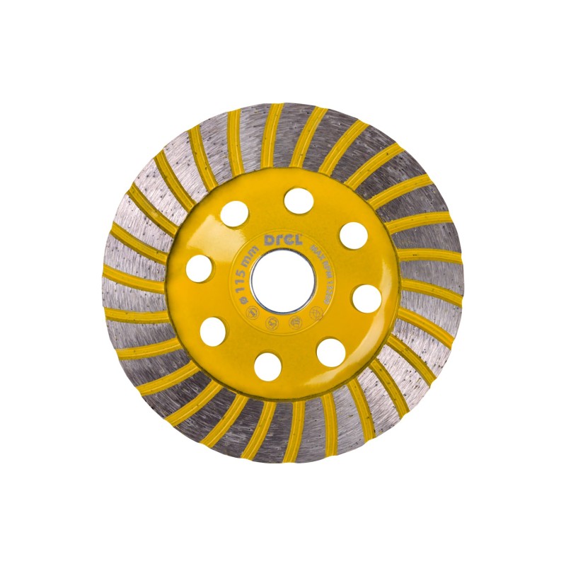 Tarcza diamentowa szlifierska 115 x 22,2 mm, turbo