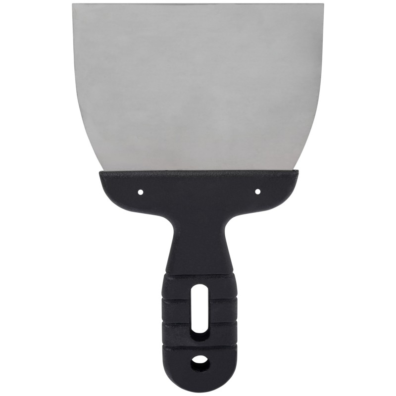 Szpachla malarska 120 mm, stal nierdzewna, plastikowy uchwyt Szpachla malarska 120 mm, stal nierdzewna, plastikowy uchwyt
