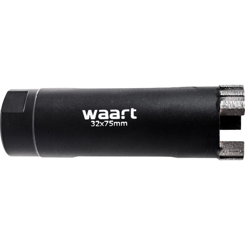 Otwornica diamentowa 32 x 75 mm, segmentowa, uchwyt M22