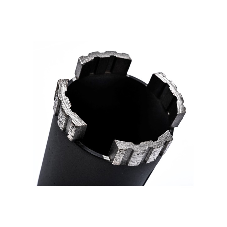 Otwornica diamentowa 52 x 75 mm, segmentowa, uchwyt M22
