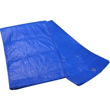 Plandeka 6 x 10 m, 50 g/m2, niebieska