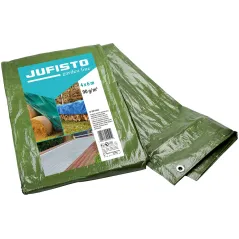 Plandeka 4 x 6 m, 90 g/m2, zielona