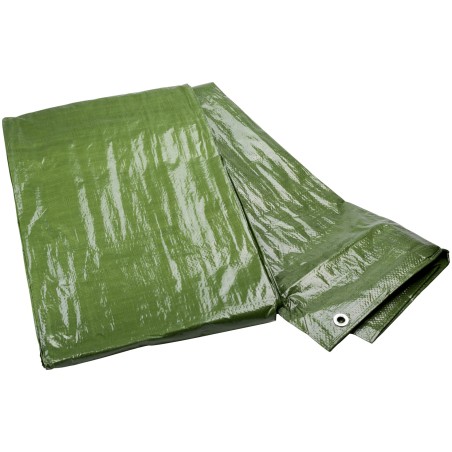 Plandeka 6 x 8 m, 90 g/m2, zielona