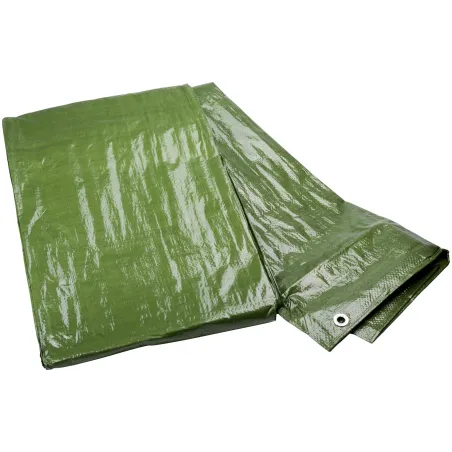 Plandeka 6 x 10 m, 90 g/m2, zielona