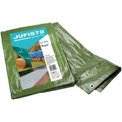 Plandeka 6 x 10 m, 90 g/m2, zielona