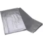 Plandeka 6 x 10 m, 120 g/m2, srebrna