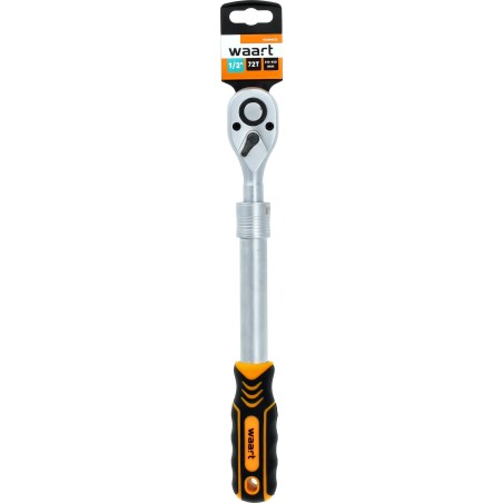 Grzechotka teleskopowa 1/2", 310-450mm, 72T