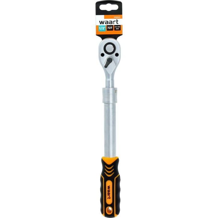 Grzechotka teleskopowa 1/2", 310-450mm, 72T