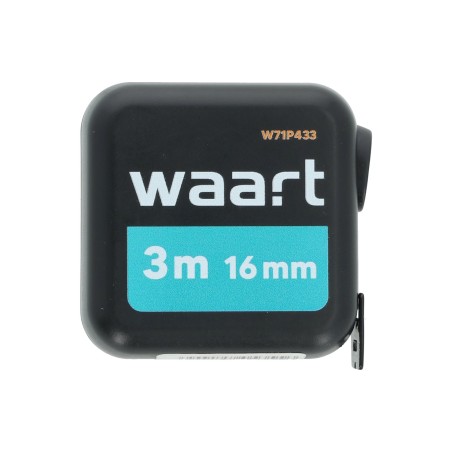 Miara zwijana stalowa 3m, 16mm, dwustronna, autostop