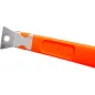 Szczotka druciana ze skrobakiem, drut stalowy, 3 x 19, 347 mm, plastikowa Szczotka druciana ze skrobakiem, drut stalowy, 3 x 19, 347 mm, plastikowa