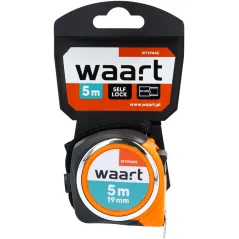 Miara zwijana stalowa 5 m, 19 mm, kompaktowa obudowa