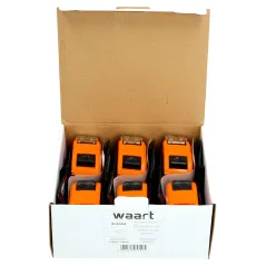 Miara zwijana stalowa 8 m, 25 mm, kompaktowa obudowa