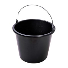 Wiadro budowlane 5l, czarne