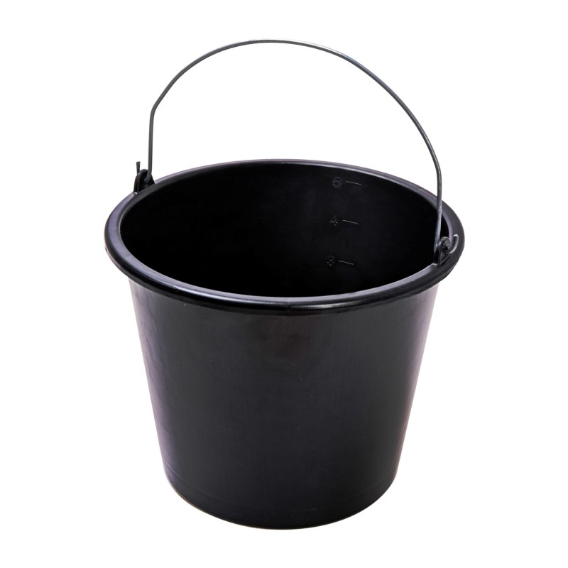 Wiadro budowlane 5l, czarne