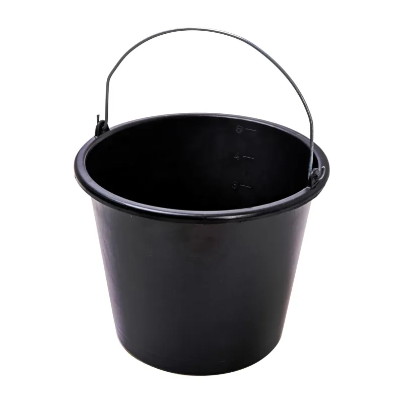 Wiadro budowlane 5l, czarne Wiadro budowlane 5l, czarne